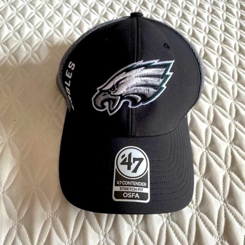 NWT Eagles 47’ Contender Hat Philadelphia Eagles NFL Black 47 Brand